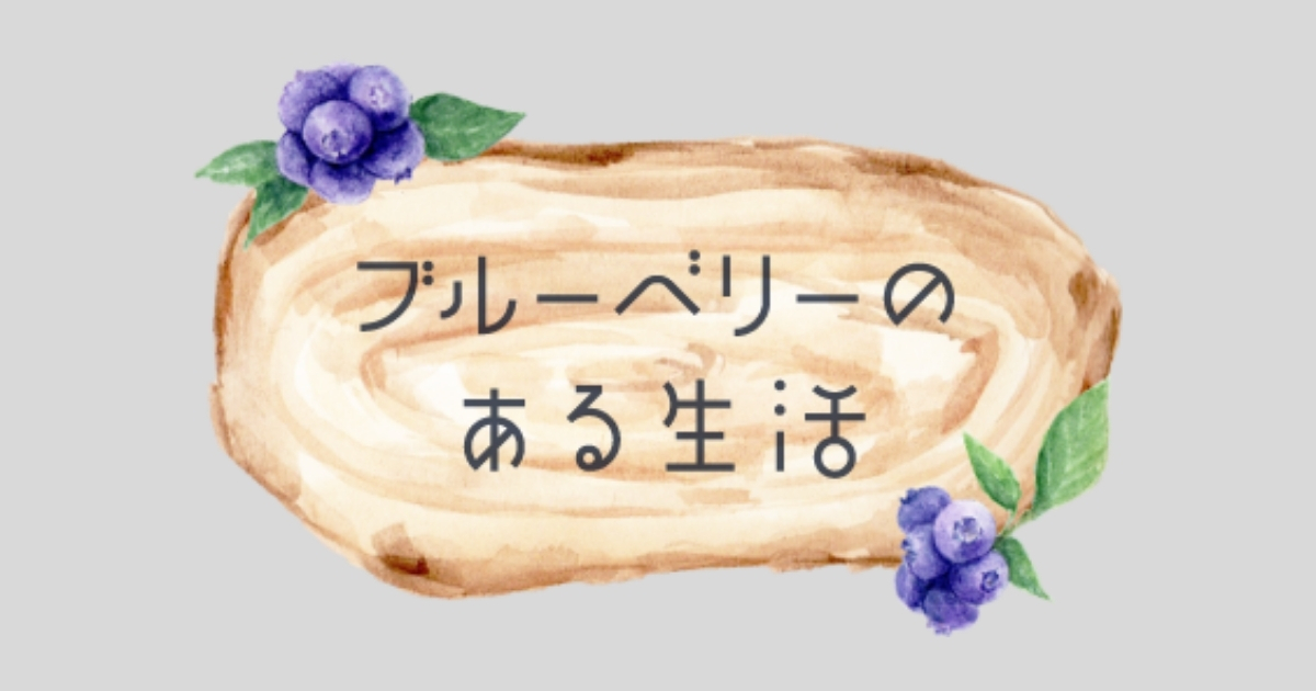 ブルーベリーのある生活オープン