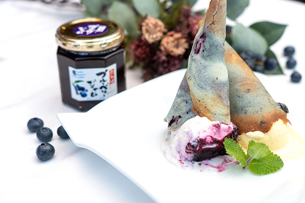 丹波ブルーベリーシガレット